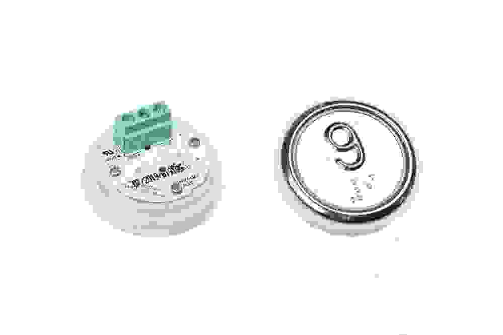 Модуль кнопочный круглый красная подсветка код брайля "9" A4N49744$05 EA2406S-D-R-09 ЩЛЗ