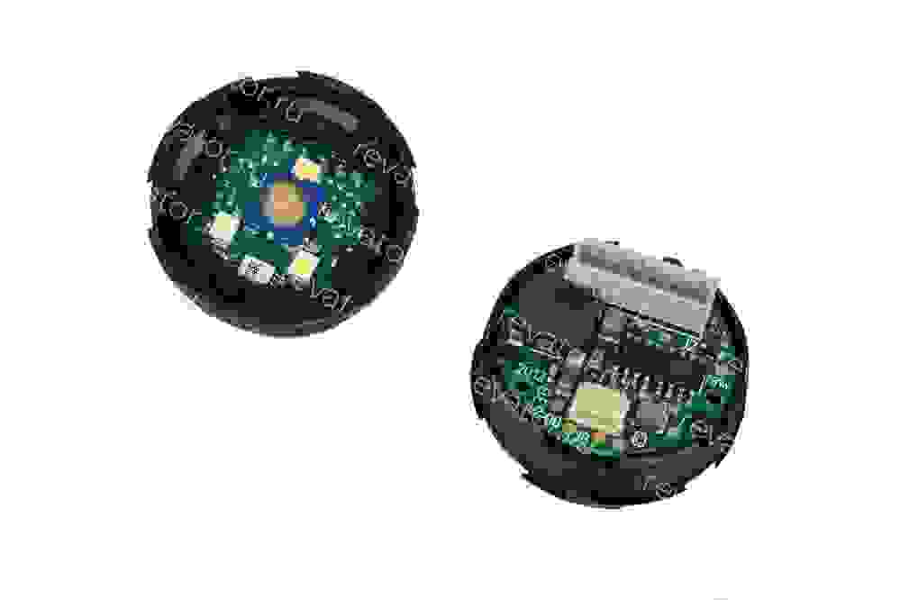Модуль кнопочный вызов вверх голубая подсветка с зумером KSS KM857781G08 Kone