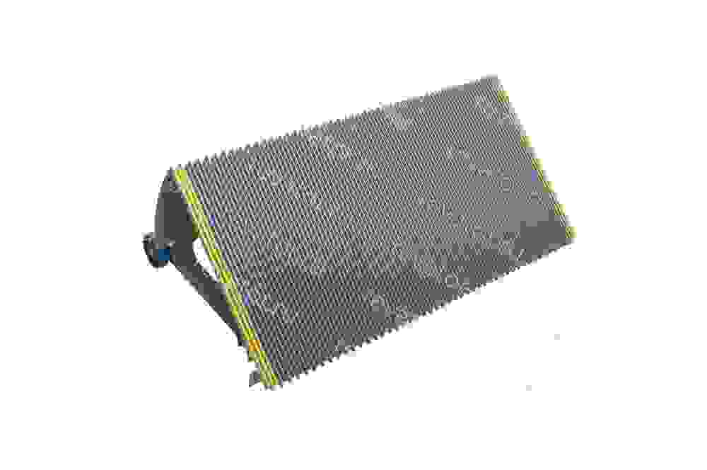 Ступень 800мм эскалатора 506NCE XO-508 2 крашеные желтые линии GAA26140 Otis
