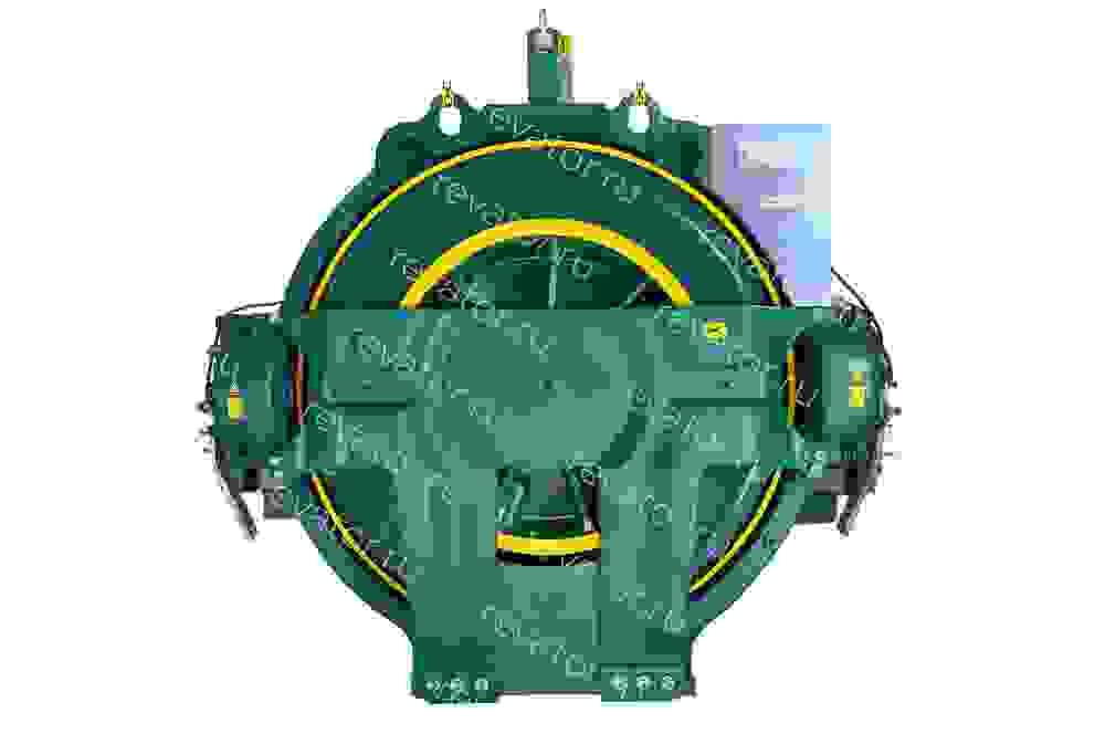 Лебедка безредукторная 19,3кВт шкив 600х6х13мм MX20L KM755990G06 Kone