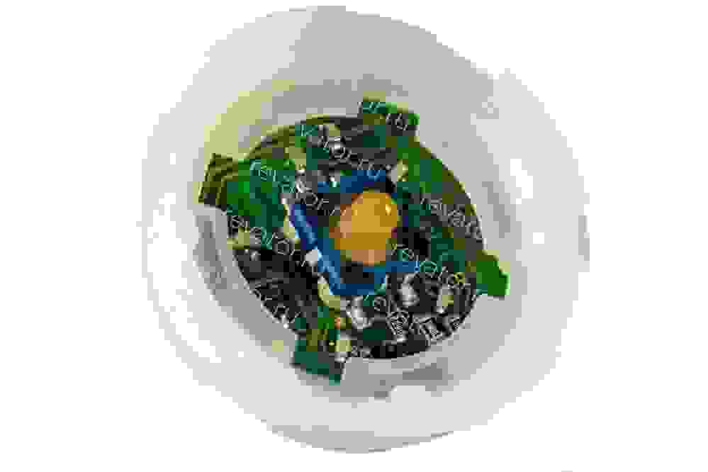 Модуль кнопочный открытие дверей янтарная подсветка KSS KM857782G03 Kone