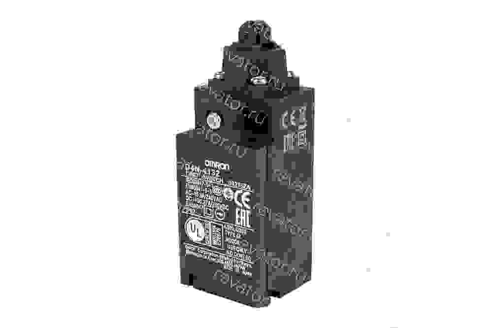 Выключатель путевой толкатель ролик D4N-4132 Omron