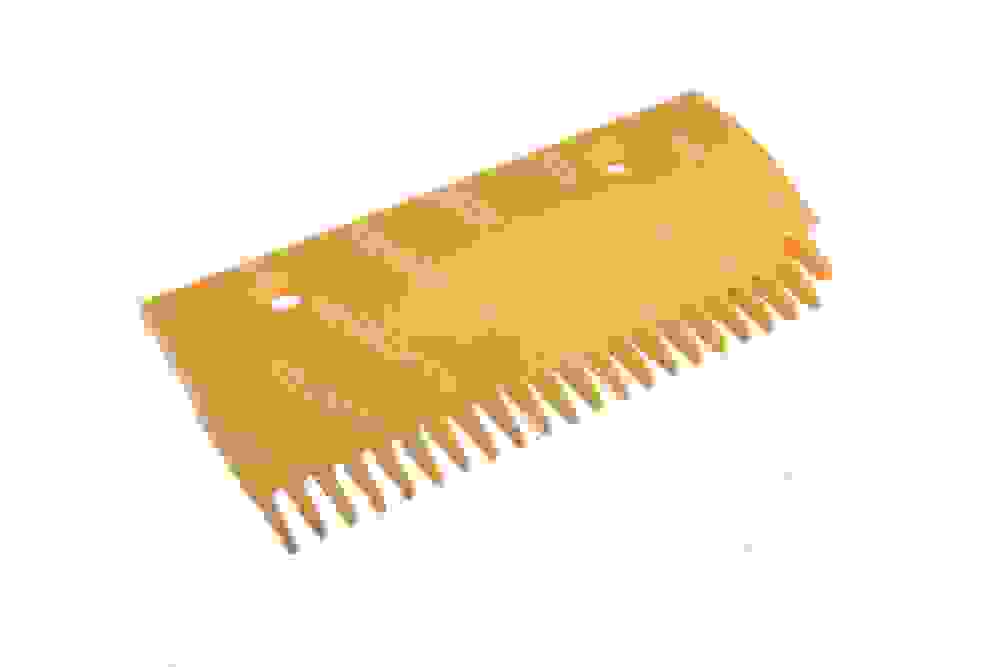 Гребенка левая эскалатора SCE пластиковая желтая 22 зуба DSA2001488A-L LG Sigma