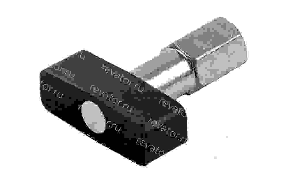 Башмак двери B=16мм для стеклянных дверей AGH.0001C00MZ Fermator (аналог)