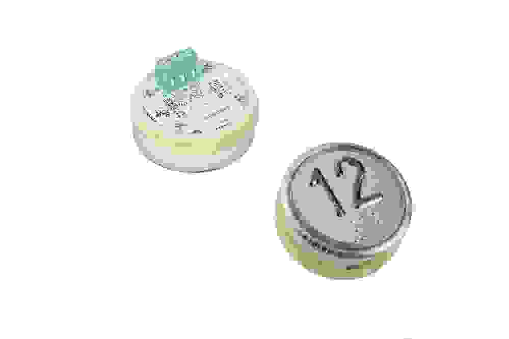 Модуль кнопочный круглый красная подсветка код брайля A4N107639 "12" MA2D04-D-R-12 ЩЛЗ