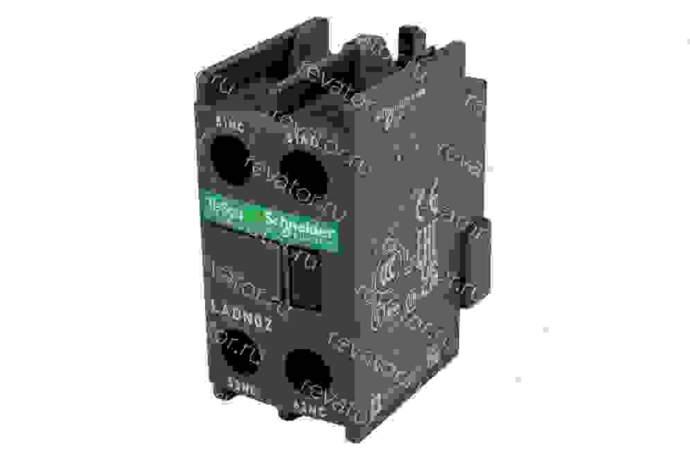 Блок дополнительных контактов LADN02 Schneider Electric