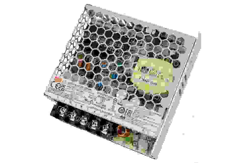 Блок питания вход 100-240VAC 2,0А выход 24VDC 3,2А RS-75-24 Mean Well