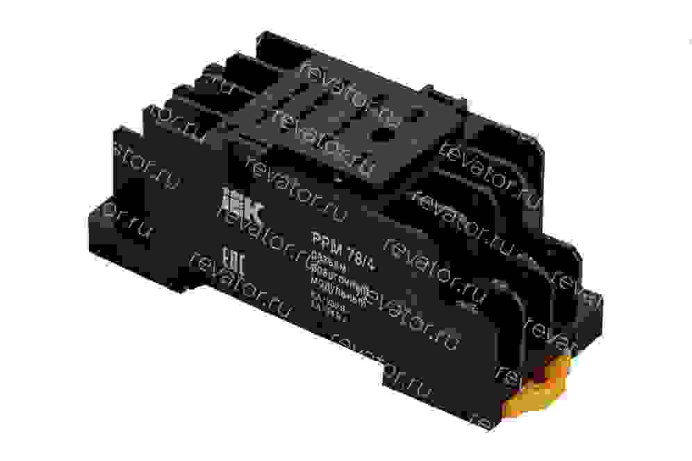 Розетка цоколь для РЭК78/4 PPM78/4 PYF14A RRP20D-RRM-4 ИЭК