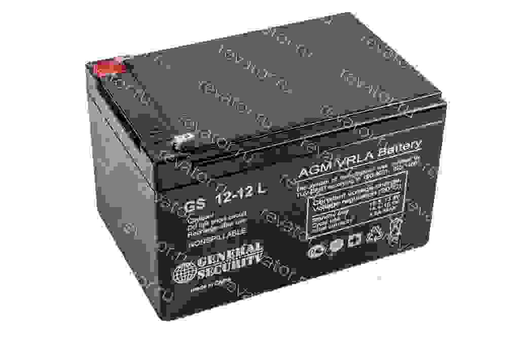 Аккумулятор 12В 12Ач 151х98х97мм GS 12-12 General Security