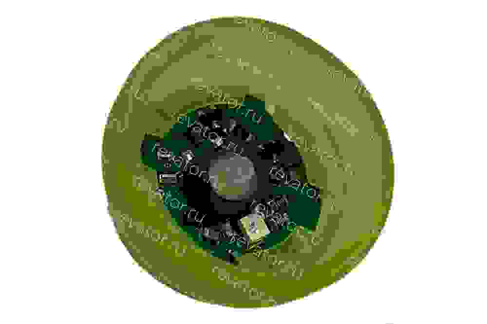 Модуль кнопочный зеленый высокий корпус F2KKIBW KM804343G13 Kone
