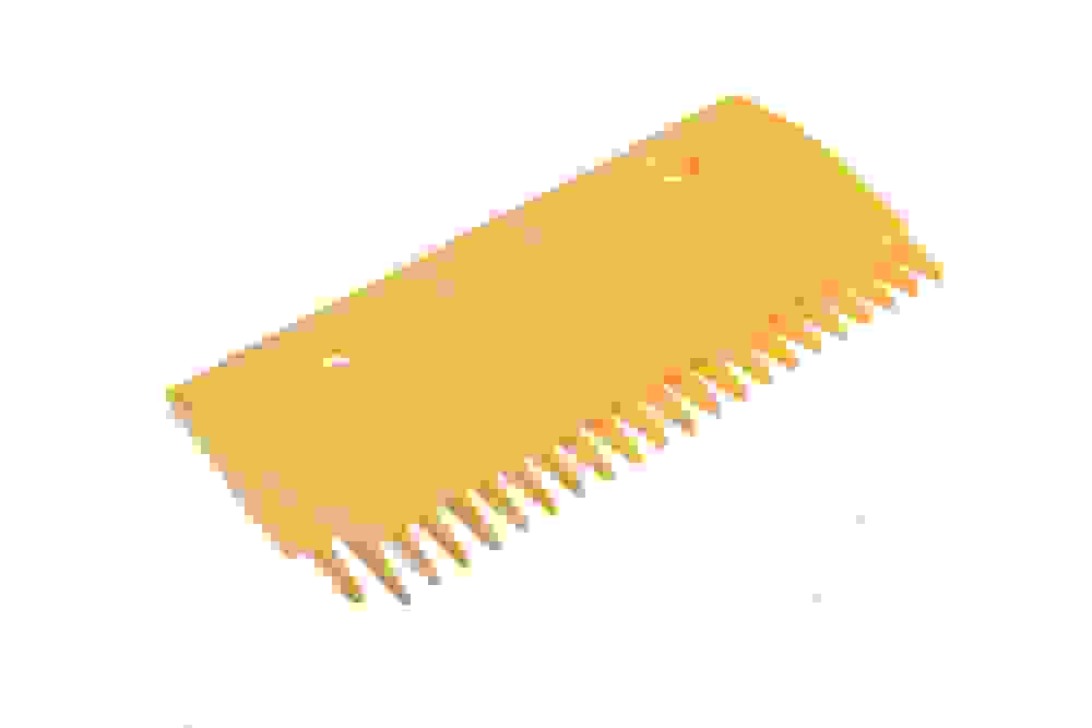 Гребенка правая эскалатора SCE пластиковая желтая 22 зуба DSA2001488B-R LG Sigma