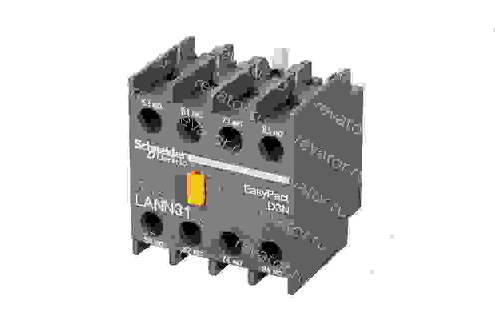 Блок дополнительных контактов фронтальный 3НО+1НЗ LANN31 Schneider Electric