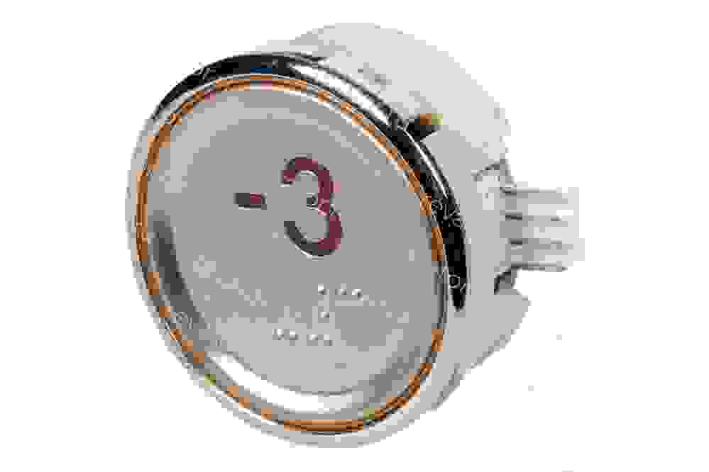 Модуль кнопочный круглый красная индикация "-3" AEN55C162*A Sigma