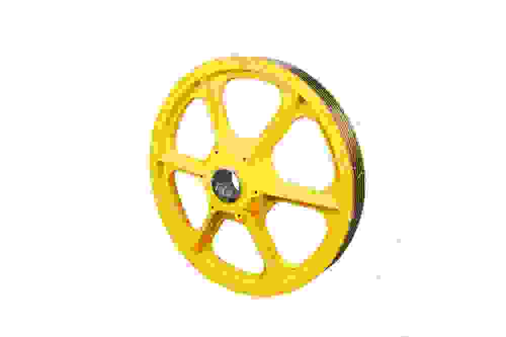 Шкив канатоведущий 750х5х10 для лебедки 18ATF TAB260B25 Otis