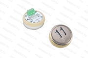 Модуль кнопочный круглый красная подсветка код брайля A4N107639 "11" MA2D04-D-R-11 ЩЛЗ