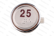 Модуль кнопочный круглый красная индикация "25" AEN55C162*A Sigma
