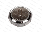 Модуль кнопочный с чернением красная подсветка шрифт Брайля "0" Схема №1 ВК-33-5Б