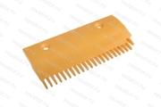 Гребенка левая эскалатора SCE пластиковая желтая 22 зуба DSA2001488A-L LG Sigma