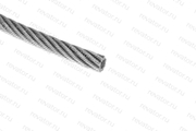 Канат стальной лифтовый 9,0мм PAWO F819 S-FC 8х19S-NFC 38,4кН Gustav Wolf