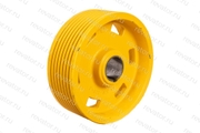 Шкив канатоведущий 320х7х8 для лебедки MGV25 M/ML-L Montanari