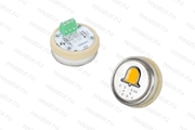 Модуль кнопочный круглый красная подсветка код брайля A4N107639 "ῼ" BBP-R302-VCPLT-BEL ЩЛЗ