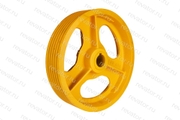 Шкив канатоведущий 480х5х10 для лебедки MR14 PUT003232 Sicor