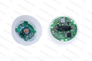 Модуль кнопочный приказа прозрачный обод янтарная подсветка KSS KM804343G01 Kone
