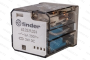 Реле промежуточное 16А 24VDC 62.23.9.024.0000 Finder