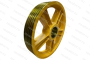 Шкив канатоведущий 550х5х12 для лебедки WLC-2 AEA03C385*A Sigma