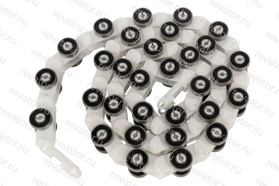 Цепь огибающая баллюстрады 31 пара L=1493мм шаг 45 R20 KM5232300G09 Kone