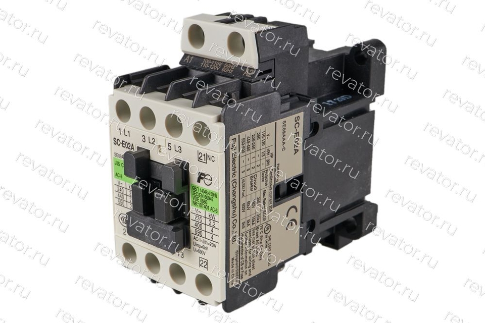 Пускатель 110VAC 10А SC-E02A SE09AAA-C Fuji Electric