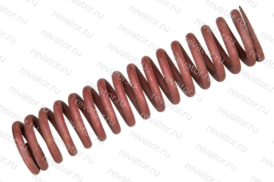 Пружина тяги противовеса для лифта Q=1000кг L=590мм D=106мм d=16мм 348.04.02.030 КМЗ