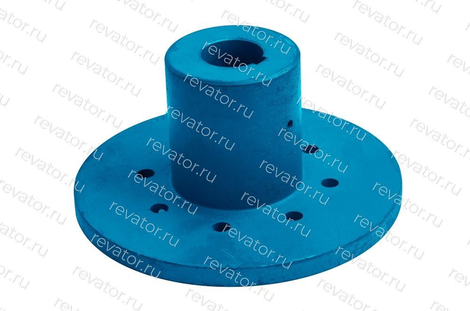 Полумуфта моторная D=55мм L=100мм 8 пальцев без пальцев 366.02.00.060М КМЗ