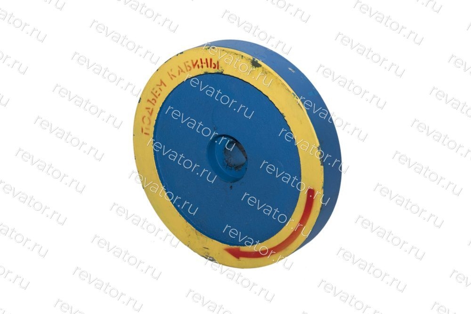 Маховик d=45мм D=335мм посадка цилиндрическая 402А.02.00.002 МЛЗ