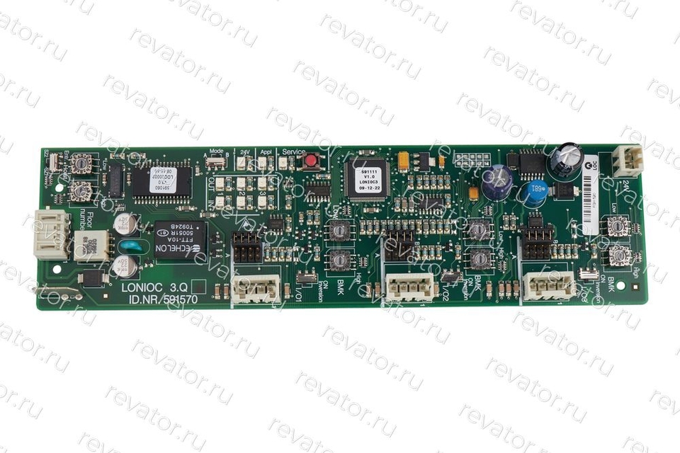 Плата шахтной информации LONIOC 3.QB 591570 Schindler