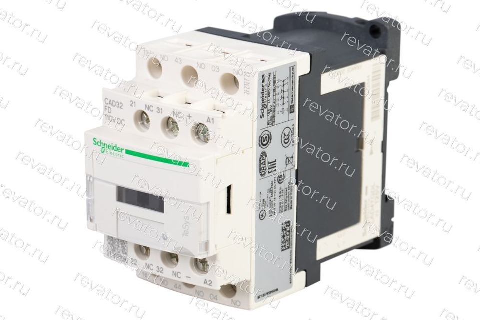 Пускатель 110VDC 10А CAD32FD Schneider Electric
