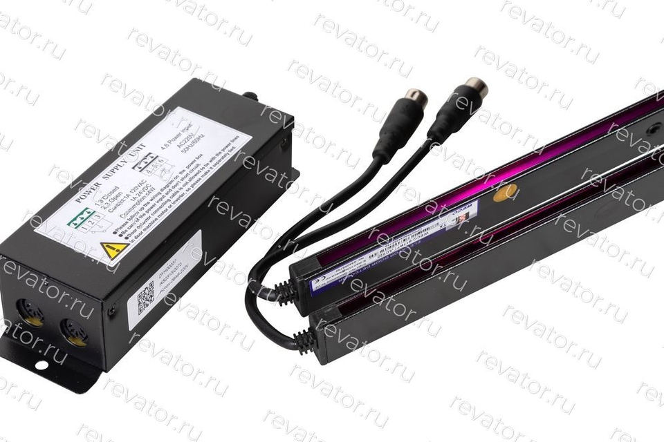 Фотобарьер (световая завеса) 32 пары диодов для дверей центрального открывания WECO-957B71-AC220 Weco