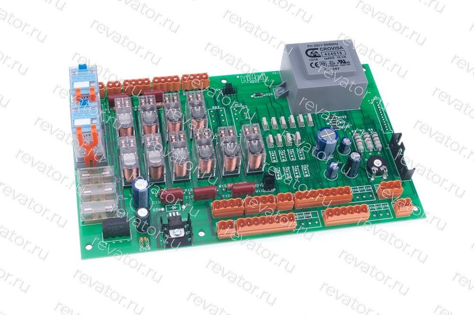 Плата управления на 4 остановки питание замков 48VAC MEH3 PCB 6515010 Hidral