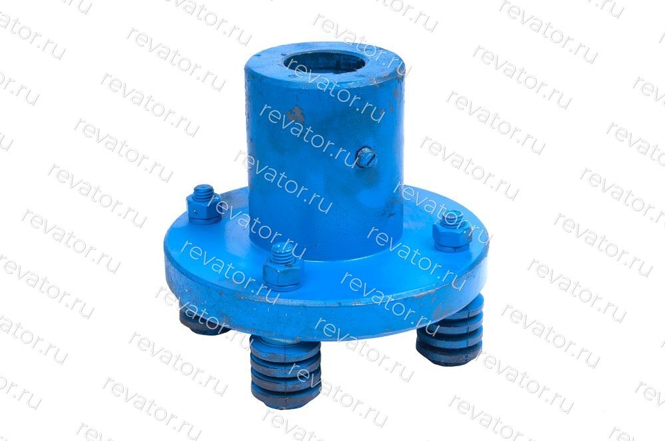 Полумуфта моторная D=42мм L=118мм в сборе с пальцами 0463Б.02.04.000-03 МЛЗ