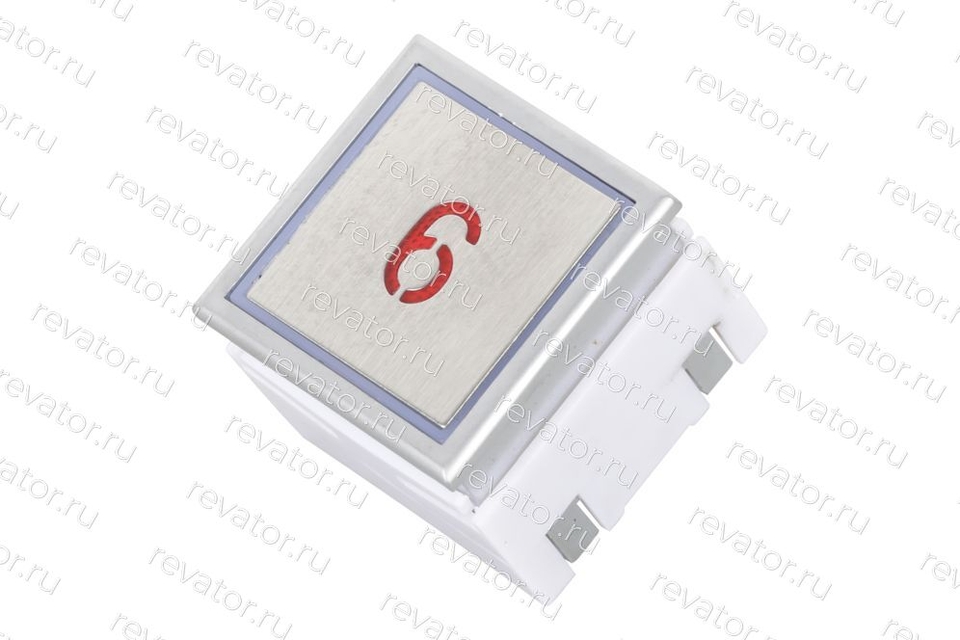 Модуль кнопочный красная подсветка KT40 MTD280 "6" ThyssenKrupp