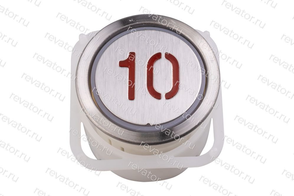 Модуль кнопочный круглый красная подсветка MTD210 BA210 BA213 BA21G EB110 "10" A3N10381 BST Sigma