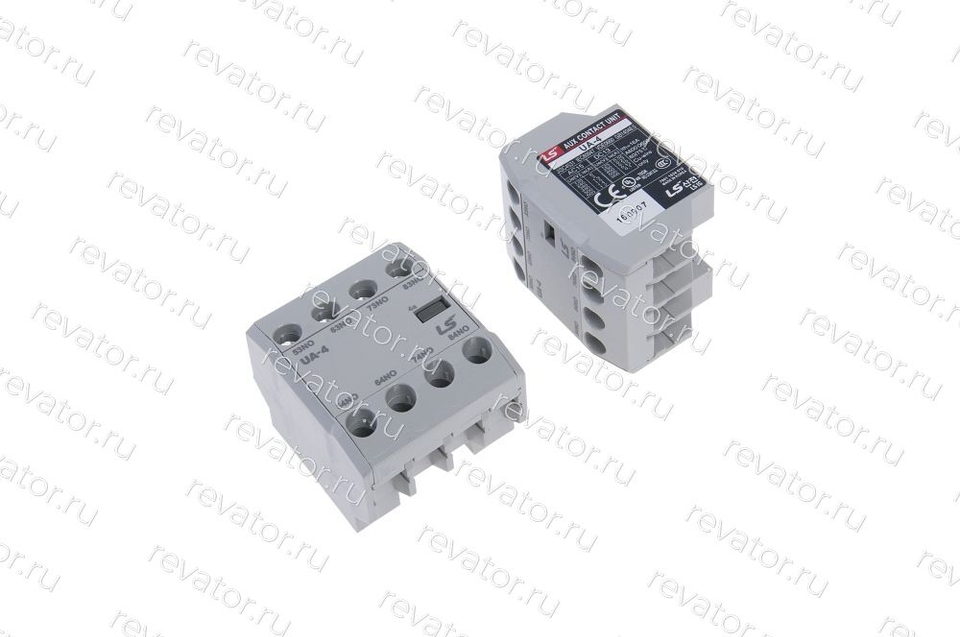 Блок дополнительных контактов фронтальный 4НО UA-4 83361634044 Lsis
