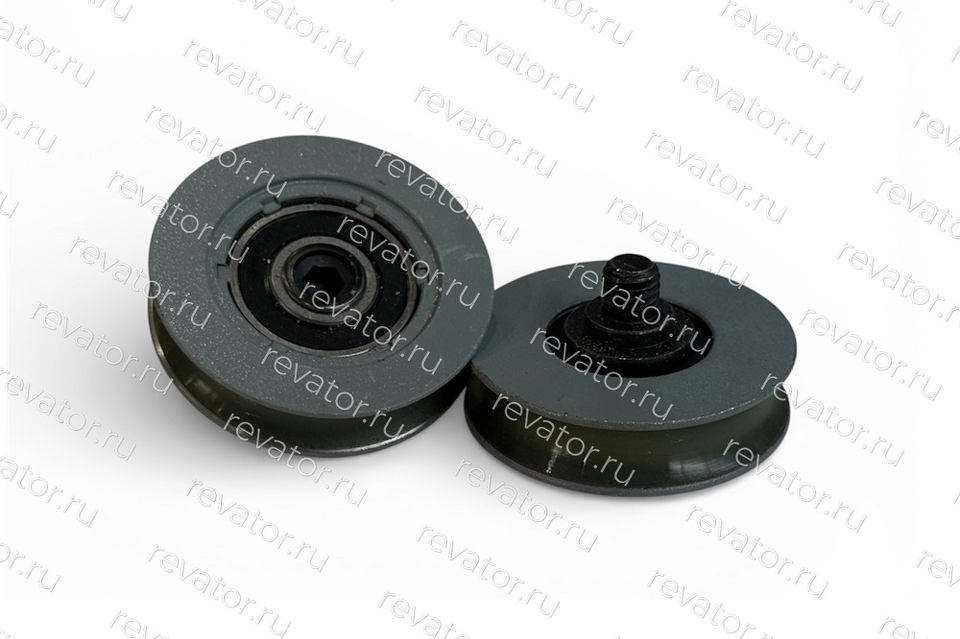 Ролик 56мм каретки дверей кабины/шахты с осью Sigma