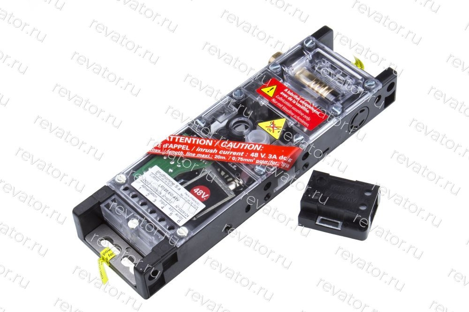 Замок двери LR128EG левый с контактом 48V Prudhomme 2255314 Hidral