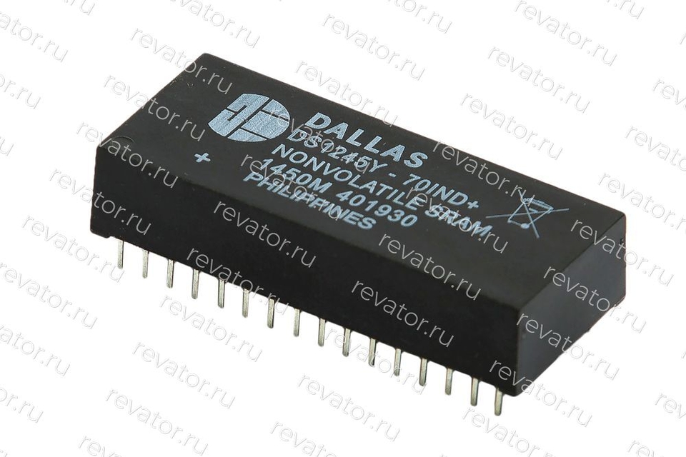 Микросхема памяти NVRAM DS1245Y-70IND+ Dallas