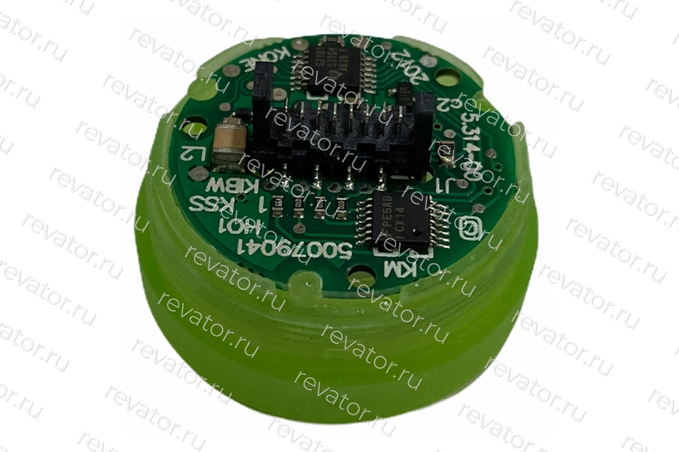 Модуль кнопочный зеленый высокий корпус F2KKIBW KM804343G13 Kone