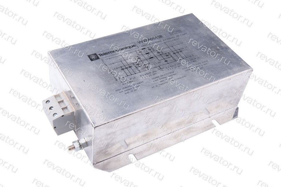 Фильтр для SODIVAR 15кВт VW3A66438 Telemecanique