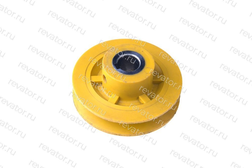 Шкив пластиковый привода дверей D=73мм 0463Б.03.10.130-02 МЛЗ
