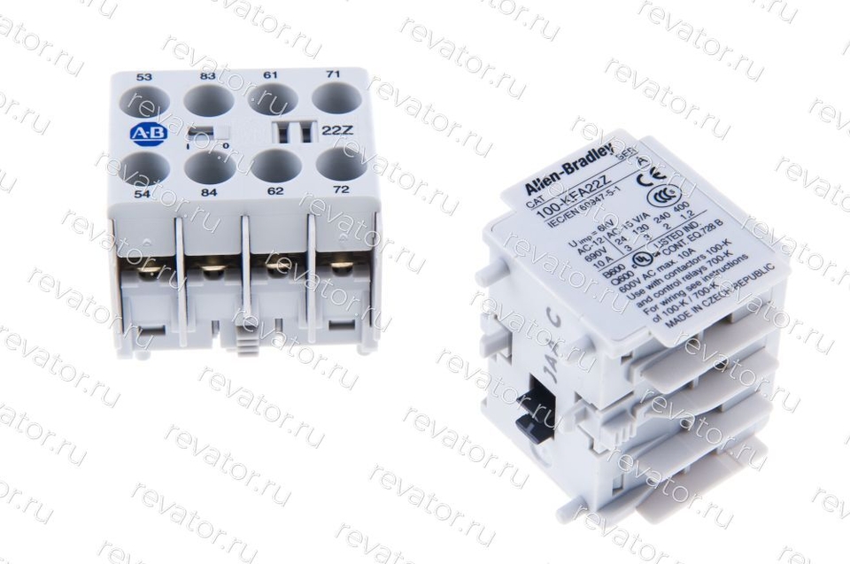 Блок дополнительных контактов 100-KFA22Z Allen-Bradley