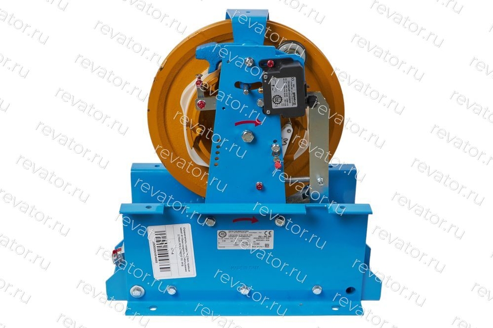 Ограничитель скорости 2,0м/с правый канат d=10мм скорость срабатывания 2,70м/с R10 8024210110  PFB